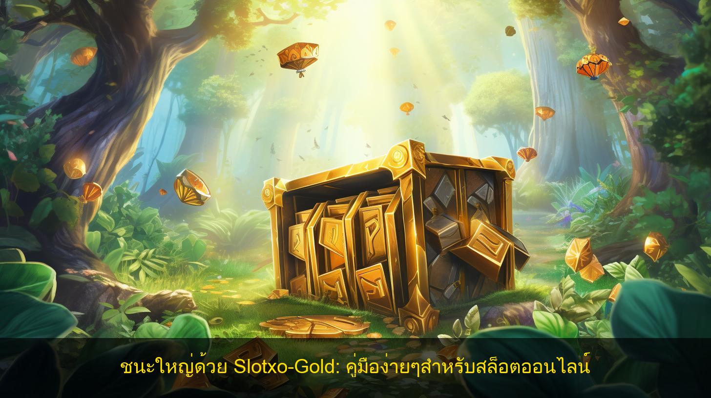 ชนะใหญ่ด้วย Slotxo-Gold: คู่มือง่ายๆสำหรับสล็อตออนไลน์